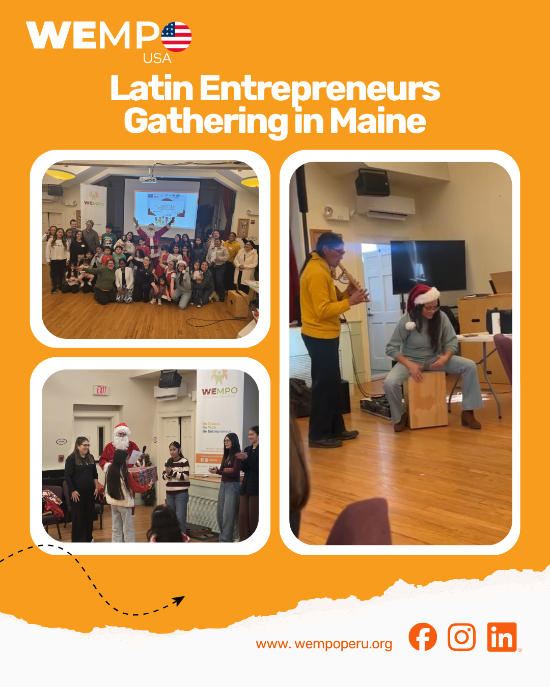 Latin Entrepreneurs Gathering in Maine — encuentro comunitario